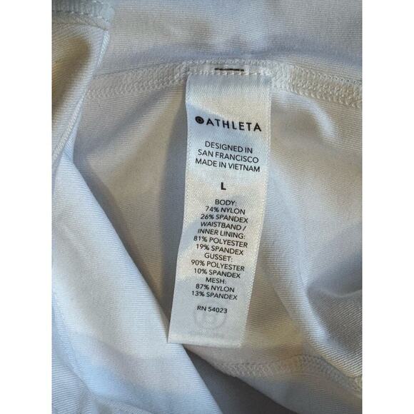 ATHLETA Skirt/skort size Large; White, Lightweight & quick dry, Longer styling - Picture 3 of 11